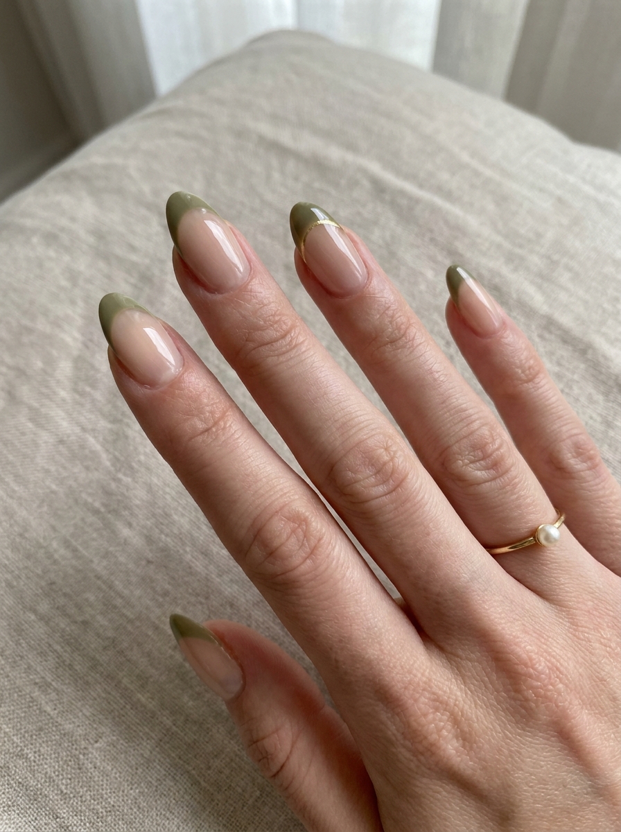Tortoise French Nails als elegante French-Maniküre für den Herbst 2026